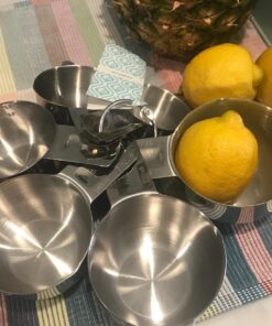 Stainless Steel Measuring Cups & Spoons Set - Heavy Duty, Stackable 13-Piece Set - Dry Foods, Liquids, Dishwasher-safe - Professional Metal Kitchen Utensils By Morgenhaan 13-Piece Baker's Bliss Kit 51 71ndLt5zxyL 1