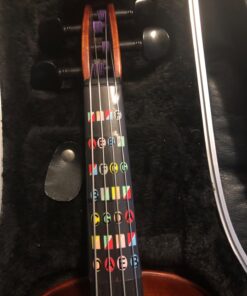 Fretless Finger Guides 4/4 Beginner Violin Finger Guide Helps You Learn to Play Violin Songs and Scales Quickly. No Glue or Adhesive 47 71ndSLT6ORL