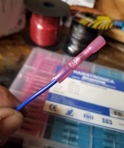 TITAN 11477 Ratcheting Wire Terminal Crimper Tool for Insulated Terminals, Fixed Jaw Crimper Fixed Jaw Crimper for Insulated Terminals 36 71ndpyYSYpL