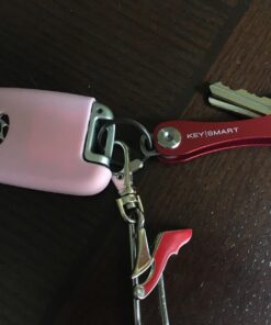 KeySmart Classic - Compact Key Holder and Keychain Organizer (up to 14 Keys, Blue) 43 71ndpzdPieL