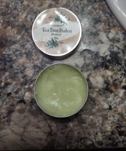 TEA TREE OIL BALM -100% All Natural | Great Cream for Soothing Irritations like Eczema, Psoriasis, Rashes, Insect Bites, Folliculitis, Acne, Itches, Dry Chapped Heels, Cuticles, Saddle Sores and more! 41 71neZINx2L