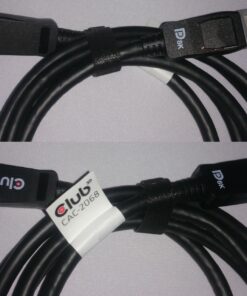Club3D CAC-2068 VESA Certified DisplayPort to DisplayPort 1.4/Hbr3 M/M Cable DP 1.4 8K 60Hz 2m - 6,56ft 2m/6.56ft VESA male-male 27 71nf5slFl9L