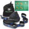 XL Hammock Tree Straps, 40 Loops&20ft Long Combined, 2000 LBS Heavy Duty, Lightweight, Easy Setup, Fits All Hammocks (Blue, 20+1) Blue, 20+1 18 71nfqxWzavL