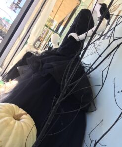 PREXTEX 6pcs Black-Feathered Small Crows Halloween Decorations | Outdoor&Indoor Decor | Fake Bird, Halloween Birds, Scary Ravens, Decorative Crows, Raven | Home, Fence, Porch, Tree, Party Decoration 28 71ngODvfyiL