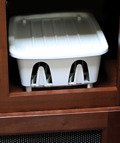 Camco 43511 Mini Dish Drainer, White, EA Dish Rack and Tray 28 71ngUfQj6aL
