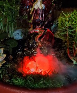 Alternative view of George S. Chen Imports Fairy Collection Pixie with Dragon Fantasy Figurine Figure Decoration (91277) 91277