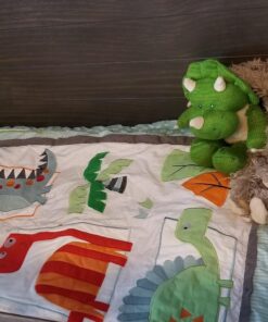 Aurora® Enchanting Dreamy Eyes™ T-rex Stuffed Animal - Captivating Gaze - Whimsical Charm - Green 10 Inches 19 71ngs9OSHyL