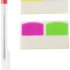 Redi-Tag Write-On Removable Index Tabs, 1-1/16 x 1-1/4 Inches, 48 Tabs per Pack, 4 Assorted Colors, 1-Pack (33148) (RTG33148) 48 Count (Pack of 1) 2 71nhoSgp9vL