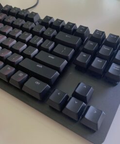 Razer BlackWidow Lite TKL Tenkeyless Mechanical Keyboard : Orange Key Switches - Tactile & Silent - White Individual Key Lighting - Compact Design - Detachable Cable - Classic Black Orange Switches - Tactile & Silent 57 71ni5olfQWL