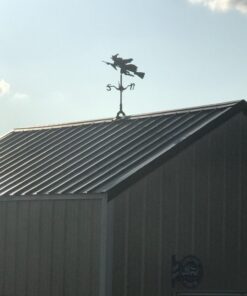 Whitehall Products Flying Witch Garden Weathervane, Black 40 71ni70fgsQL