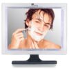 ToiletTree Products Deluxe LED Fogless Shower Mirror with Squeegee Anti-Fog Mirror - Adjustable Shaving Mirror with a Squeegee - Rust-Proof, Impact-Resistance Bathroom Shower Mirror 33 71niIwBnsaL