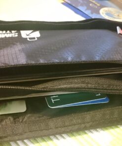 Simply4Travel Travel Money Belt with RFID Blocking, Premium Slim Fanny Pack and Waist Stash for Everyday Use! Black 108 71niJEiJGOL