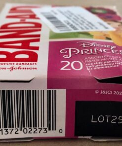 Band-Aid Brand Adhesive Bandages for Minor Cuts & Scrapes, Wound Care Featuring Disney Princess Characters, Fun Bandages for Kids and Toddlers, Assorted Sizes, 20 Count 49 71nj3tEDRUL