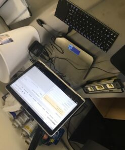 Rii K12+ Mini Wireless Keyboard with Large Touchpad Mouse&Qwerty Keypad, Stainless Steel Portable Wireless Keyboard with USB Receiver for MacBook/iPad/Tablet/PC/Laptop/Smart TV/Raspberry Pi - Black 44 71njq1T3z L