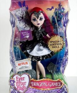 Mattel DHF97 - Ever After High Toy - Dragon Games - Teenage Evil Queen Deluxe Special Edition Doll 35 71njuhI7g1L
