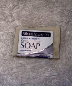 Silver Miracles - Extra Strength Colloidal Silver Soap Unscented 7 Ounce (Pack of 1) 34 71nkM3s eML