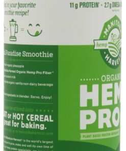 Manitoba Harvest HEMP PRO FIBER, 16 Ounce Tubs (Pack of 2) 14 71nl65ZUaL