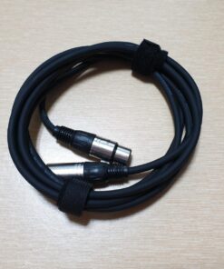 Amazon Basics XLR Microphone Cable for Speaker or PA System, All Copper Conductors, 6MM PVC Jacket, 10 Foot, Black 1-Pack 10 Feet 60 71nldWCFpdL