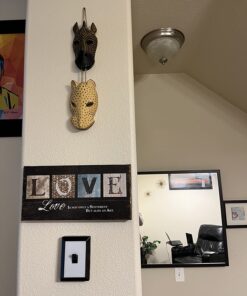 Gifts & Decor 34759 Animal Masks Wall Plaque, No Size, Multicolor 18 71nmdm6dR4L