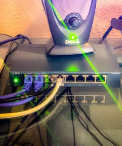 TP-Link TL-SG108 8 Port Gigabit Unmanaged Ethernet Network Switch, Ethernet Splitter Plug & Play Fanless Metal Design Shielded Ports Traffic Optimization 24 71nnK2DQaL