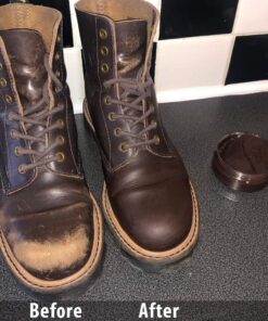 Jobsite Premium Leather Boot & Shoe Polish Cream - Restores, Conditions & Polishes - 3 oz Medium Brown 29 71nnpSaUvbL