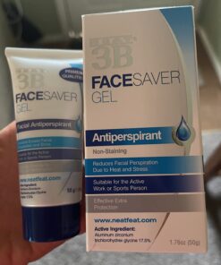 Neat Feat 3B Face Saver Antiperspirant Gel for Facial Perspiration & Shine, White and Blue, 1.76 Fl Oz 35 71noYHkFJrL 1