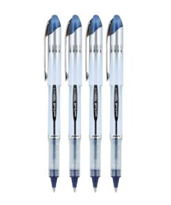 Uniball Vision Elite BLX Rollerball Pens, Blue/Black Pens Pack of 4, Bold Pens with 0.8mm Ink 8 71nopIjiylL
