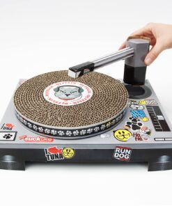 Suck UK Cat Scratcher ; Dj Cat Scratch Turntable ; Cardboard Cat House ; Cat Scratch Pad ; Cat Scratcher House & Cat Playhouse ; Novelty Interactive Cat Toys For Indoor Cats ; Funny Cat Accessories 23 71npCLEvnSL