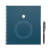 Rocketbook Wave Smart - Dotted Grid Eco-Friendly Notebook with 1 Pilot Frixion Pen Included - Standard Size (8.5" x 9.5"), BLUE (WAV-S) Standard (8.5"x9.5")