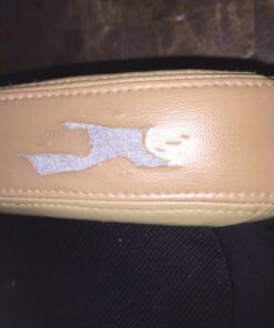 MastaPlasta Self-Adhesive Premium Leather Repair Patch - Tan 8" x 4" (20 x 10 cm). Instant Upholstery-Quality Patches for Sofas, Car Interiors, Bags, Vinyl & More 8in x 4in D Tan Leather 28 71nq5c47L