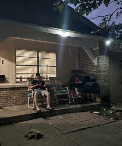 Luposwiten Solar Outdoor Lights Waterproof - Super Bright Motion Sensor Outdoor Lights Easy to Install Solar Lights for Outside, Front Door, Yard, Garage, Garden, Patio, Deck (4 Pack) 35 71nq8HCPPCL