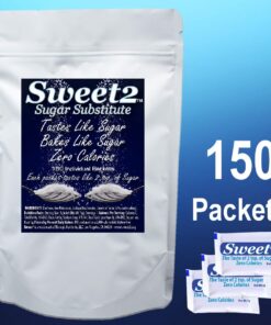 Sweet2™ is the best tasting alternative sugar substitute you will ever use. Zero Calories, less than 1 gram of carbs, Perfect for Diabetics, Keto, Atkins, Whole-30 & Low Carb Diets. (150) 150 12 71nqSEQiJdL