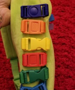 Buckle Toys - Buddy Activity Backpack - Educational Pre-K Learning Activity Toy - Zippered Pouch for Storage - Great Gift for Toddlers and Kids 48 71nrjWqA3mL