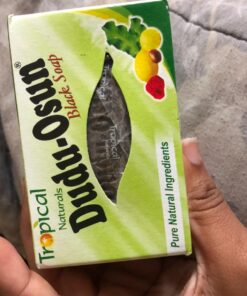 TROPICAL NATURAL Dudu Osun Black Soap, Basic, 31.74 Ounce 1.98 Pound (Pack of 1) 31 71nrknmSBaL