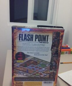 Flash Point: Fire Rescue 2nd Edition - A Thrilling Cooperative Board Game For Kids, Teens & Families to Save Lives - For 2-6 Players Ages 10+ with 30 Minute Play Time by Indie Boards & Cards Flash Point Fire Rescue 2nd Edition 21 71nsl chNmL
