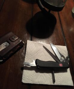 Victorinox Swiss Army One-Hand Trekker Multi-Tool Pocket Knife Black 25 71nswgWrzL