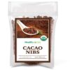 Healthworks Cacao Nibs Raw Organic (16 Ounces / 1 Pound) | Criollo Bean | Unsweetened Chocolate Substitute | Certified Organic | Keto, Vegan & Non-GMO | Antioxidant 23 71nsyKw8uOL