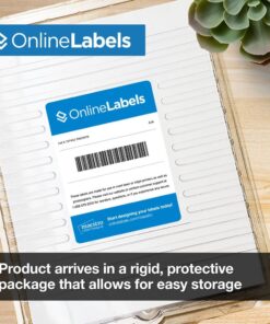 1.5 Inch Round Labels - Pack of 3,000 Circle Stickers, 100 Sheets - Inkjet/Laser Printer - Online Labels 100 Sheet Pack 19 71ntzLmKw4L