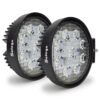 Safego 4inch Round led lights Bar 2Pcs 27w Waterproof Flood Beam Led Pod lights Work Light 12v led lights Off Road Lights Driving Light for Truck Suv Atv Tractor Boat R27W 11 71nuL4wDLL