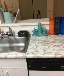 VViViD XPO White Grey Marble Gloss Vinyl Wrap Film 15.9" x 6.5ft Roll (2 sheets) 2 36 71nuPp9rmBL