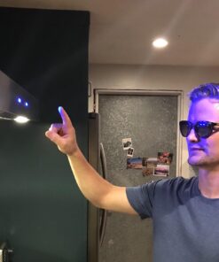 CAVALIERE 30" Wall Mounted Stainless Steel Kitchen Range Hood SV218B2-30- LED 462 CFM 29 71nudSqnnjL