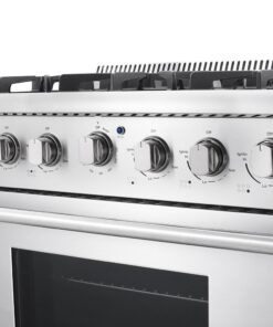 Thor Kitchen HRG3618U 36" Pro-Style 6 Burner Stainless Steel Gas Range 11 71nvMaI4L