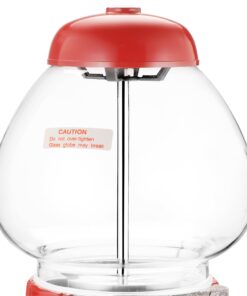 6260 Great Northern 15" Vintage Candy Gumball Machine & Bank with Stand - Everyone Loves Gumballs! Red 34 71nvaFPmdLL