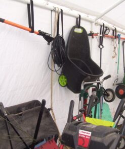 VELCRO Brand ONE-WRAP Double Sided Roll | 45 Ft x 1-1/2 In | Cut to Length Straps Heavy Duty | Bundling Ties Fasten to Themselves for Secure Hold, Black (91881) Hook and Loop Straps 45 71nw6tdCyL