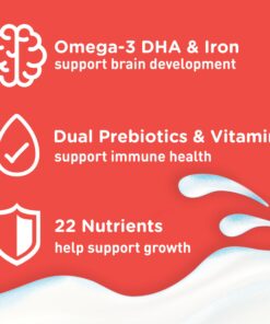 Enfagrow PREMIUM Toddler Nutritional Drink, Natural Milk Flavor, Omega-3 DHA for Brain Support, Prebiotics & Vitamins for Immune Health, Non-GMO, Powder Can, 32 Oz 32oz Can 17 71nwB8PnmZL