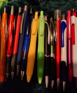 DG Collection (5lb Box Approx. 200-250 pens) Assorted Retractable Ballpoint Pens Office Ink Pen Supplies Big Bulk Lot 46 71nwNX60wL