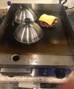 WeChef Commercial Electric Griddle 14" 1500W Countertop Griddle Flat Top Restaurant Grill Non-Stick Flat Temperature Control 122℉-572℉ 46 71nwWzpAKL