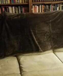 HYSEAS Flannel Fleece Throw Blanket Chocolate - Super Soft Plush Microfiber Solid Blanket for Couch, Bed, Chair, Sofa - Fuzzy Cozy Lightweight - 50x60 Inch Throw(50"x60") 27 71nx8fK h8L