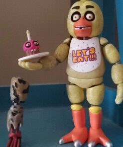 Alternative view of Funko 5" Articulated Action Figure: Five Nights at Freddy's (FNAF) - Chica The Chicken - Collectible - Gift Idea - Official Merchandise - for Boys, Girls, Kids & Adults - Video Games Fans Chica Action Figure