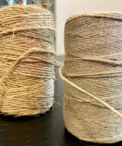 Tenn Well Natural Jute Twine, 500 Feet Long Brown Twine Rope for Crafts, Gift Wrapping, Packing, Gardening and Wedding Decor 1PC/500Feet 32 71nxKjVPW5L